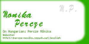 monika percze business card